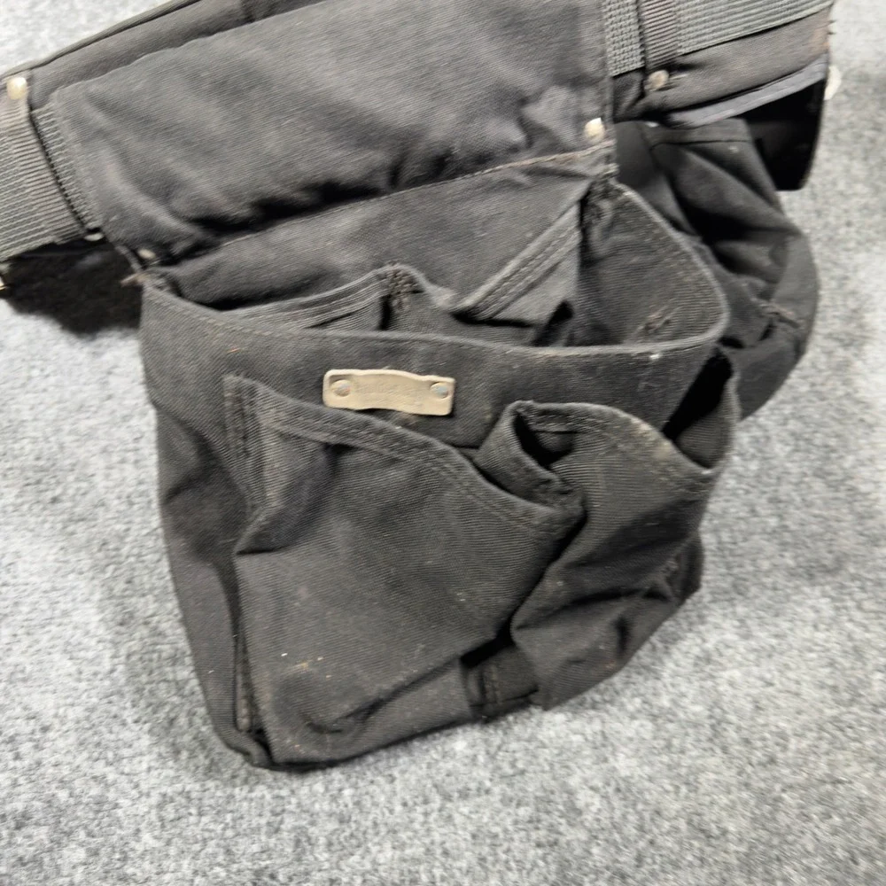 Boulder Bag Professional Electricians Tool Belt Pouches Medium Black USA Made